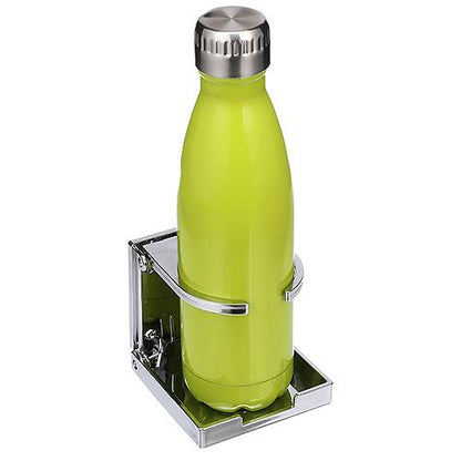 Seachoice 79411 Folding and Adjustable Drink Holder, Chrome Plated
