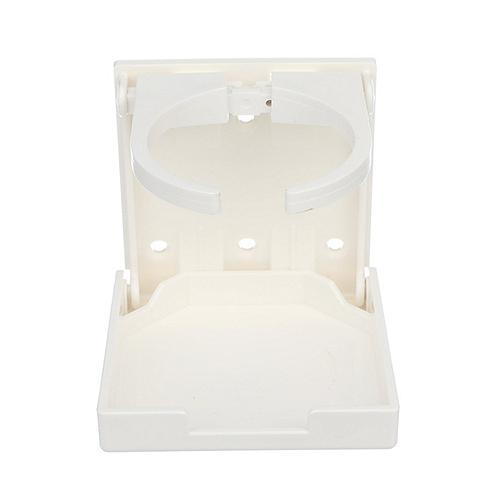 Seachoice 79451 Folding Drink Holder, Adjustable, White