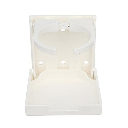 Seachoice 79451 Folding Drink Holder, Adjustable, White