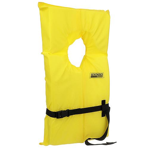 Seachoice 86080 Type II Life Vest - XL, Yellow