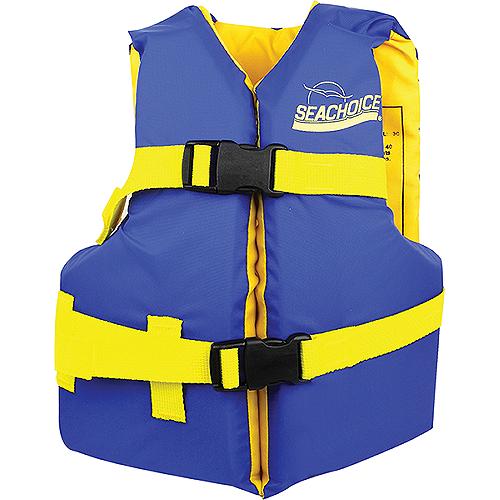 Seachoice 86180 Deluxe General Purpose Life Vest Blue/Yellow, Youth