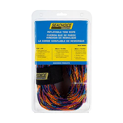 Seachoice Tube Tow Rope, 50 Ft. Long, Tows Up to 2 Riders, 86681