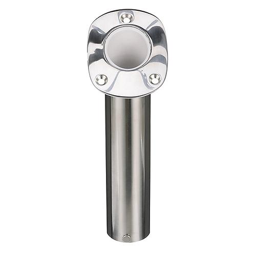 Seachoice 89021 Fishing Rod Holder, Cast Stainless Steel, 30 Degree Gunnel Mount