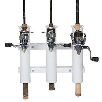 Seachoice 89411 Fishing 3-Rod Storage Rack, White