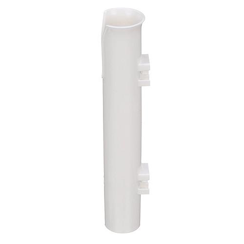 Seachoice 89421 Side Mount Rod Holder, Single, PVC, White