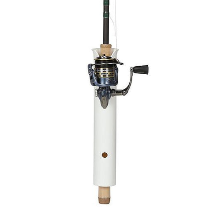 Seachoice 89421 Side Mount Rod Holder, Single, PVC, White