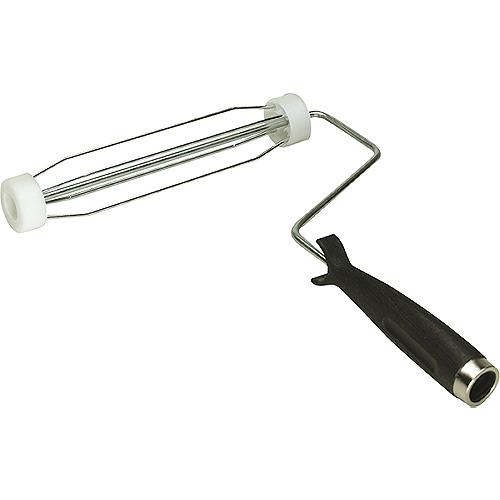 4", 4 Wire Roller Frame Plastic threaded handle Diameter: 1-1/2"