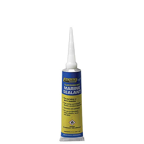 Seachoice 96881 Elastomeric White Marine Sealant, 3 oz.