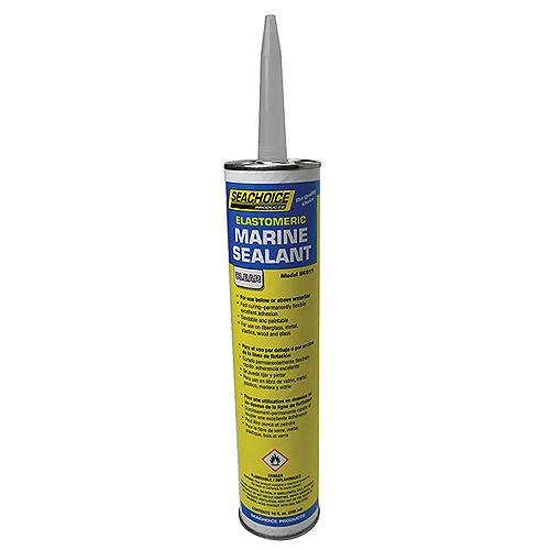 Elastomeric Clear Marine Sealant, 10 oz.