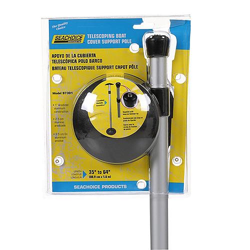 Seachoice 97301 Boat Cover Support Pole With Base, Adjustable Height 35-64 In. (Store Pickup Only)