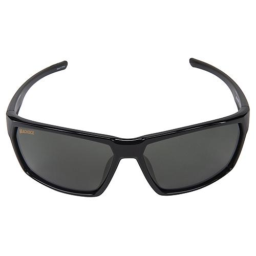 Seachoice 98812 "Sentry" Polarized Sunglasses, Frame: Shiny Black, Lens: Grey