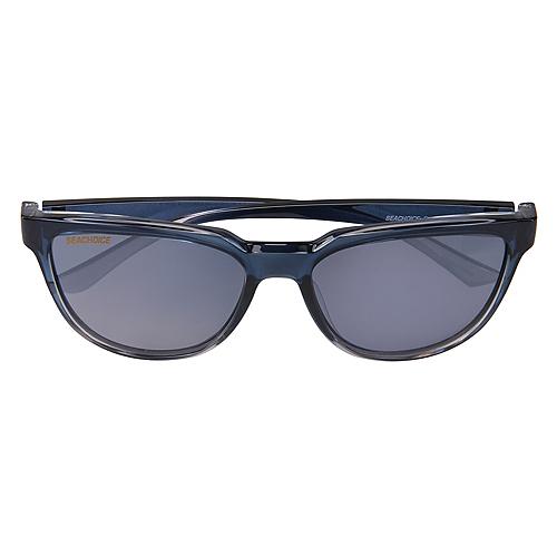 Seachoice 98816 "Reflex" Polarized Sunglasses, Frame: Shiny Blue Smoke, Lens: Silver Flash
