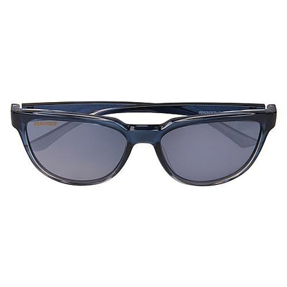 Seachoice 98816 "Reflex" Polarized Sunglasses, Frame: Shiny Blue Smoke, Lens: Silver Flash