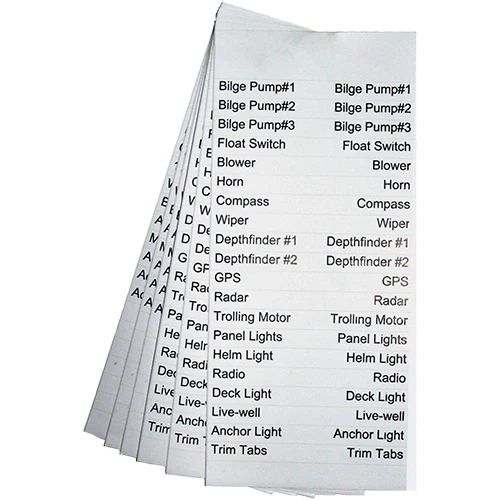 Seasense Waterproof Cable Lables (Close out)