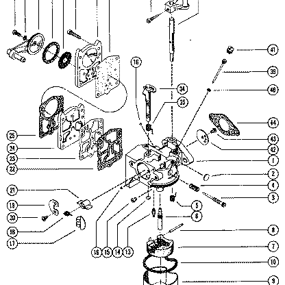 Diaphragm Kit, Quicksilver 1399-5137