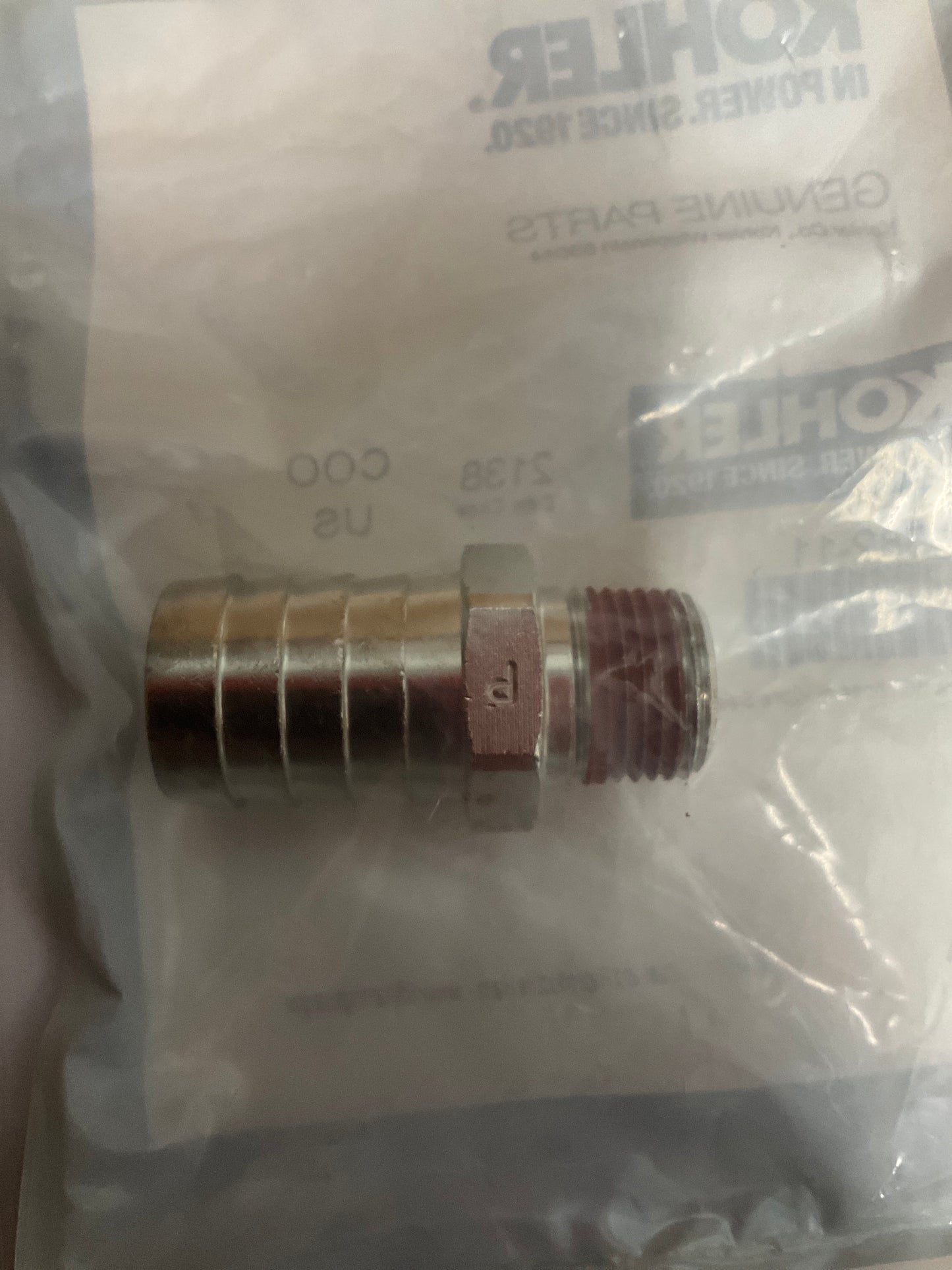 Kohler X-582-11 Connector w/ vibra seal