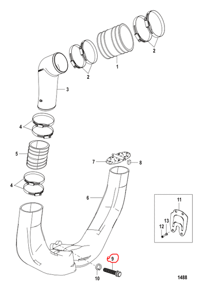 Screw, Quicksilver 58640