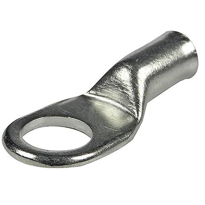Heavy Duty Tin Plated Lug, 8 Ga, 3/8 Stud Size