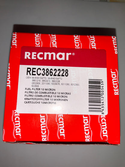RECMAR 3862228 Fuel Filter