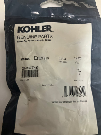 Kohler GM49746 OEM Relay