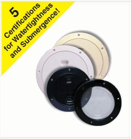 BecksonDP40-w Screw Out Deck Plate With Standard Trim Ring, Smooth Center