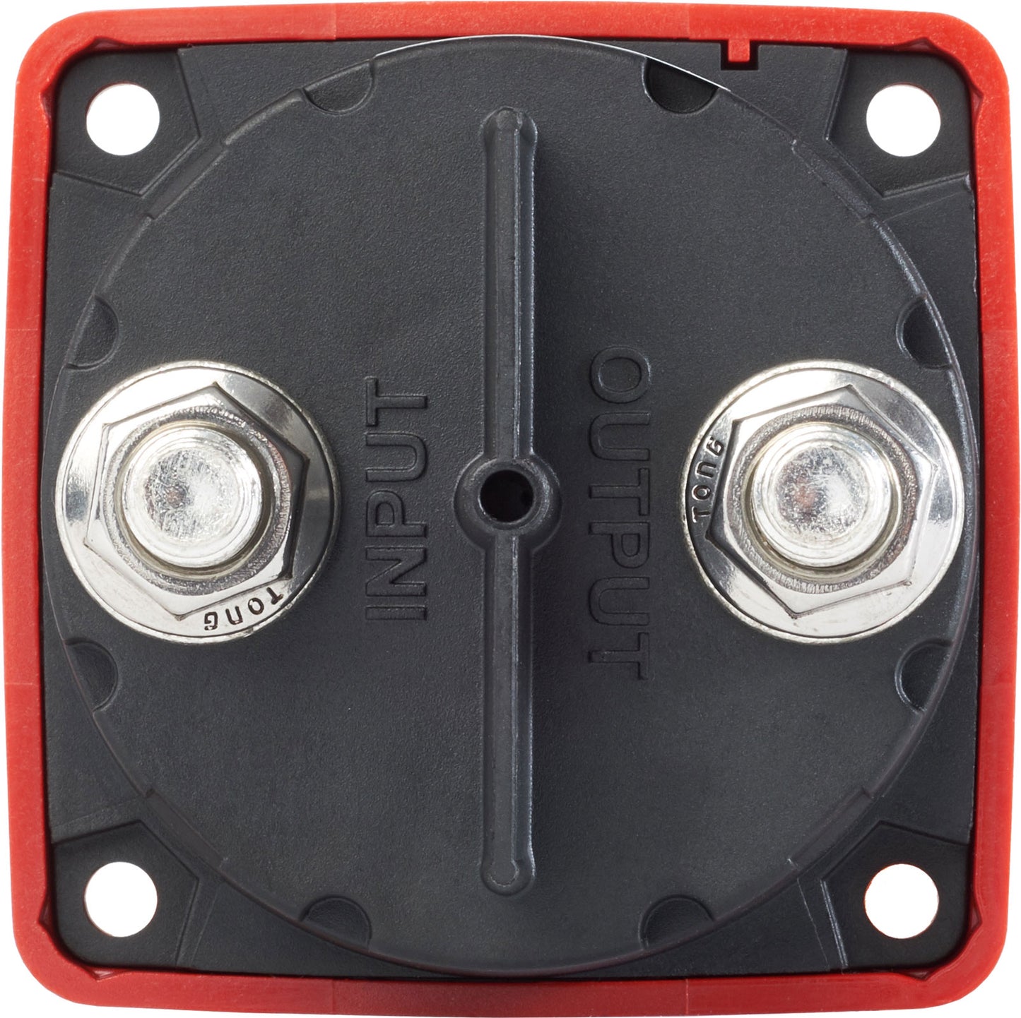 Blue Sea 6006 Battery Switch Mini On/Off w/Knob, Red