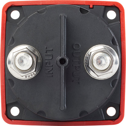Blue Sea 6006 Battery Switch Mini On/Off w/Knob, Red