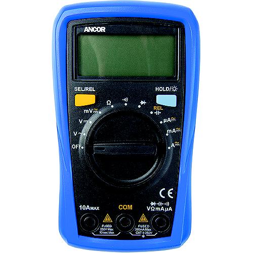 Ancor 703072 8 Function Digital Multimeter