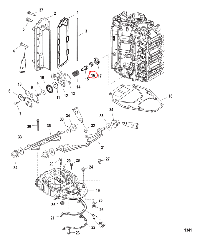 T-Stat Grommet, Quicksilver 64872