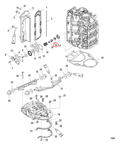 T-Stat Grommet, Quicksilver 64872