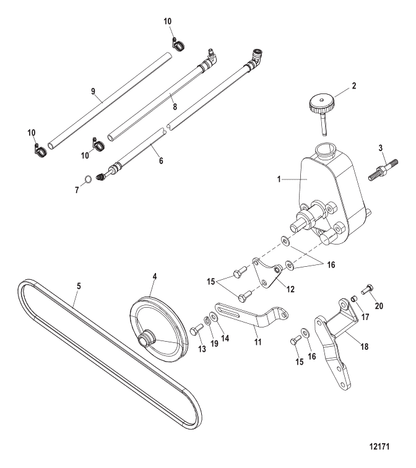 V-Belt, Quicksilver 65607Q