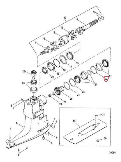 Spacer, Quicksilver 66824