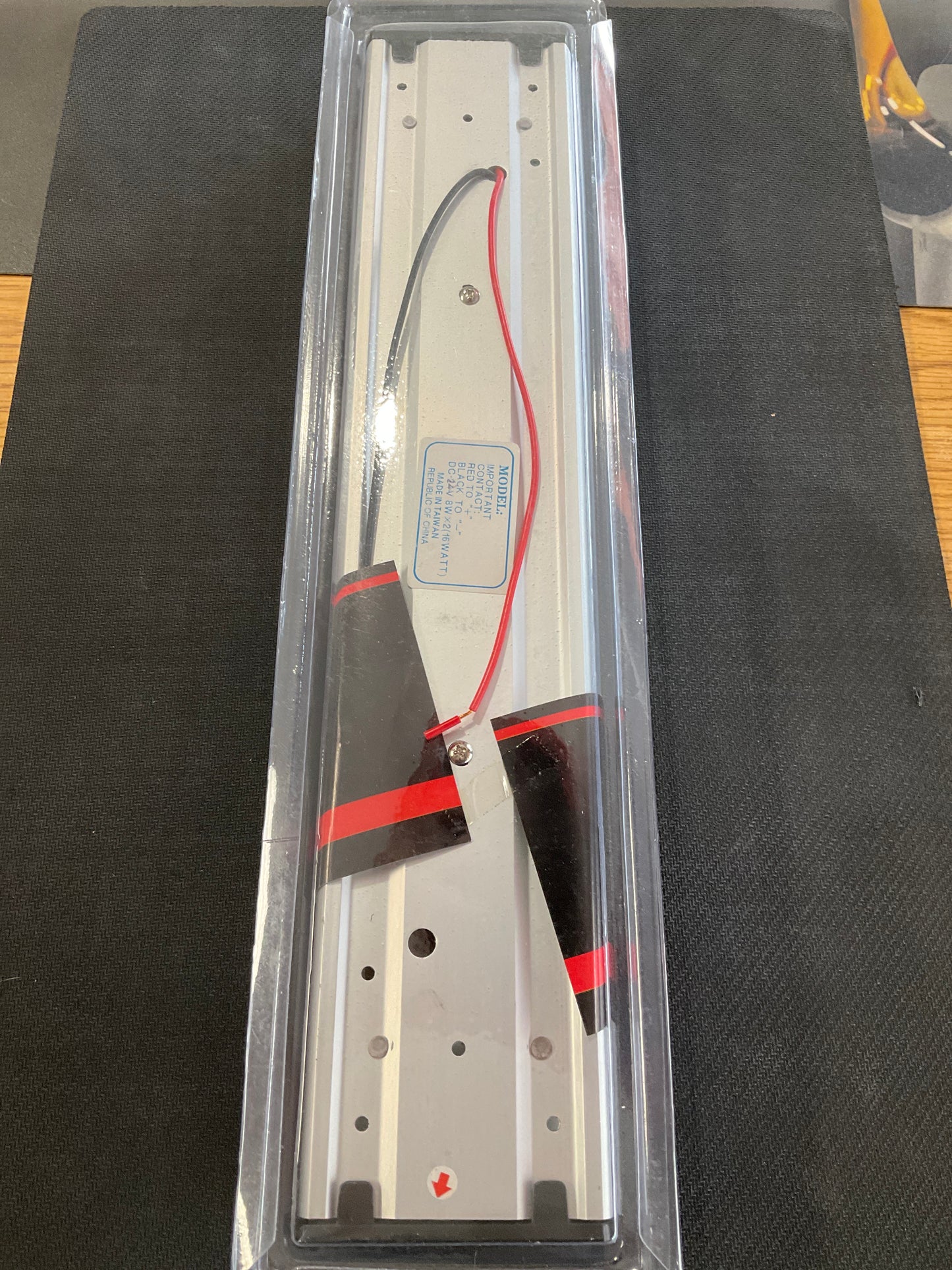 Flurescent Cabin Light Double Bulb 15"L x3"W x1"H