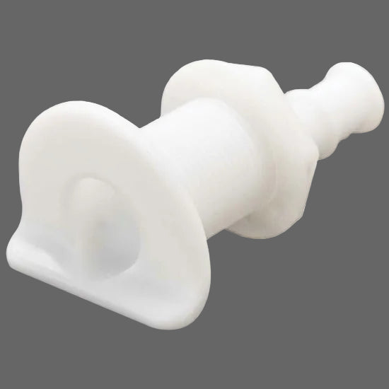 1-1/8" "L" flange thru hull