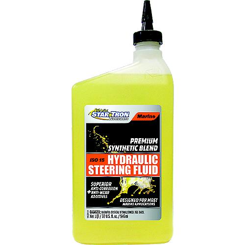 Starbrite Hydraulic Steering Fluid – ISO 15 Marine Synthetic Blend Qt