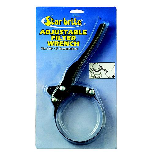 Starbrite Adjustable Filter Wrench 2-3/4 to 4"