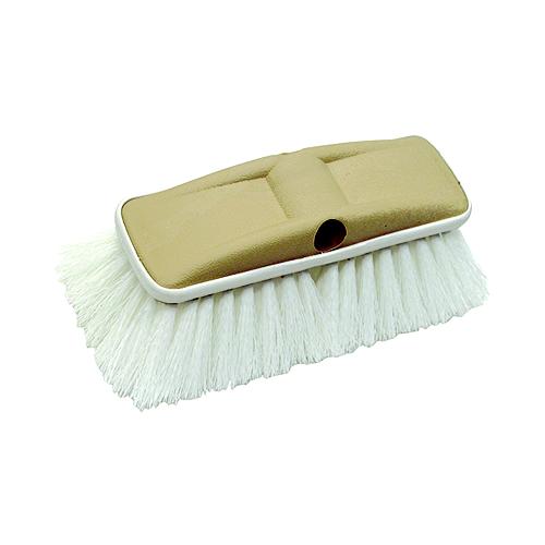 Starbrite 8" Deluxe Block Brush With Bumper, Coarse White