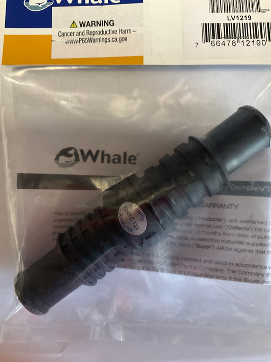 Whale 3/4 or 1" Inline non-return check valve