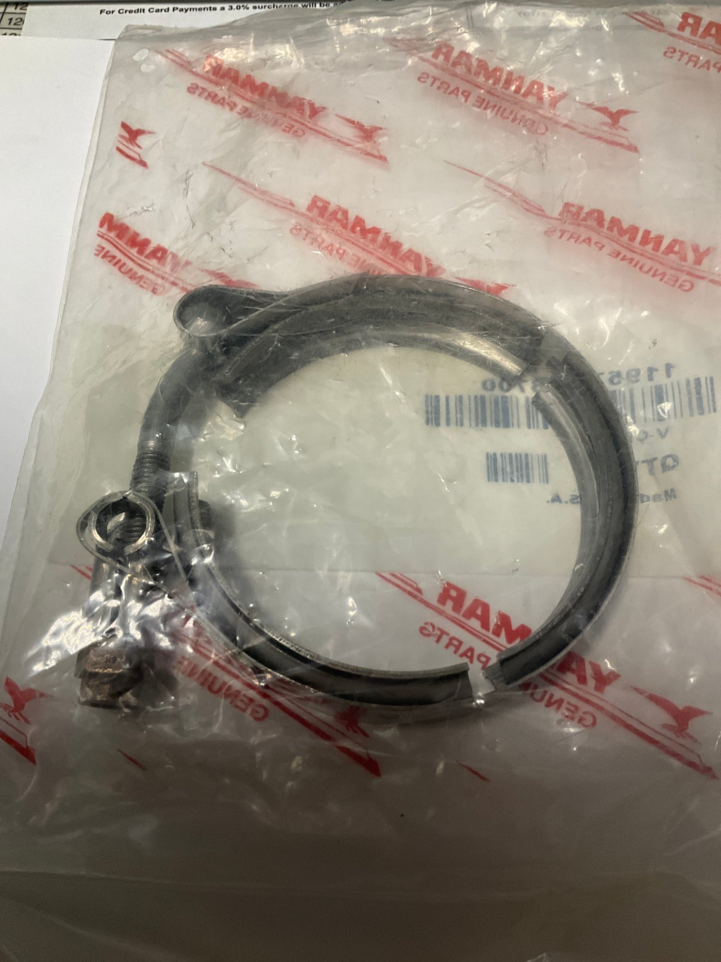 Yanmar 119574-18700 Clamp