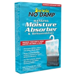 No Damp Hang bag 14oz, Moisture Absorber & Dehumidifier, Starbrite 85470