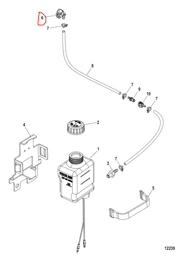 Q-Connect, Drive Lube Monitor, Quicksilver 861163