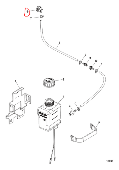 Q-Connect, Drive Lube Monitor, Quicksilver 861163