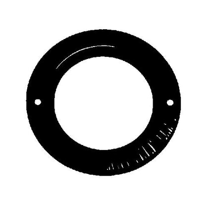 3" TILLER ROPE GROMMET BLACK