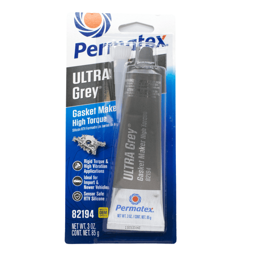 Permatex® Ultra Grey® RTV Silicone Gasket Maker, 3 OZ