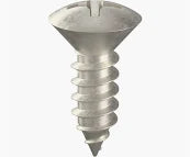 8X1/2" SS Oval Screw, 4-0232