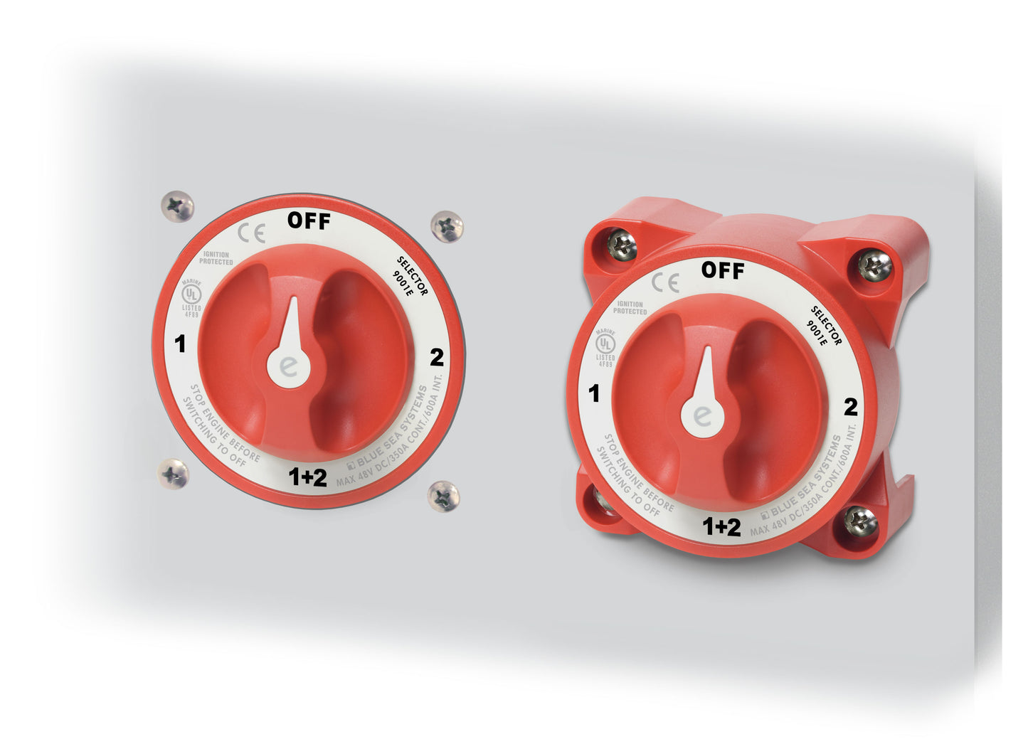 Blue Sea Systems 9001e e-Series 4 Position Selector Battery Switch