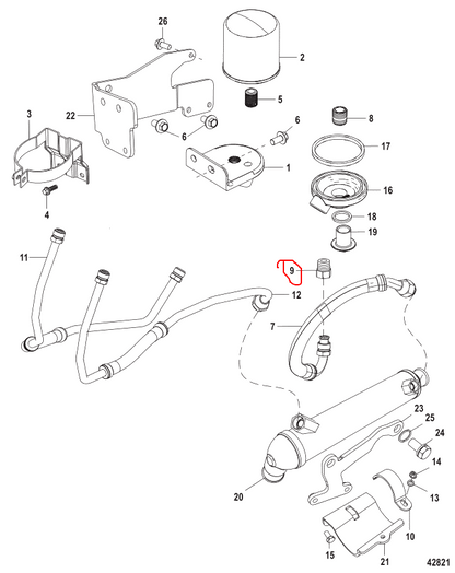 Connector, Quicksilver 93190