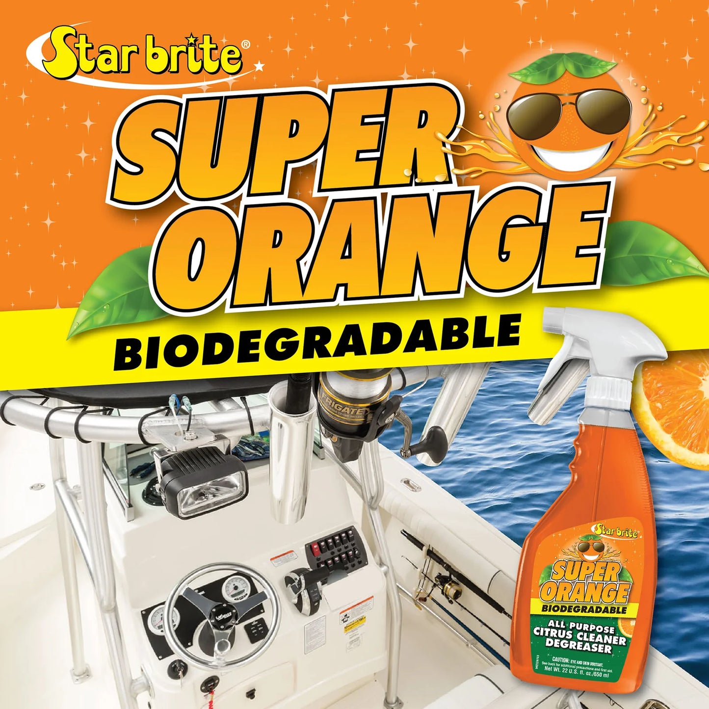 Super Orange All Purpose Citrus Cleaner Degreaser - 22 oz 94222