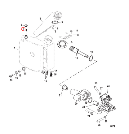 Check Valve, Quicksilver 64871