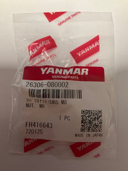 Yanmar 26306-080002 Nut